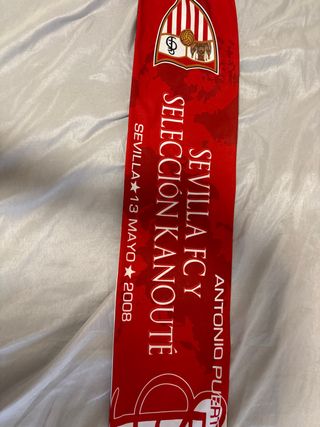 Bufandas Sevilla FC Kanouté & Puerta