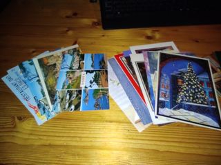 Postales antiguas variadas
