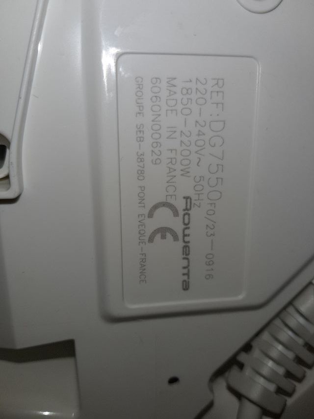 Rowenta Compact Steam: Scheda elettronica