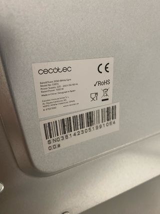 Horno Cecotec pequeño - como nuevo