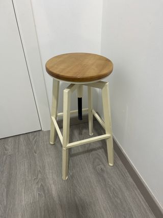Taburete Zara Home madera y metal