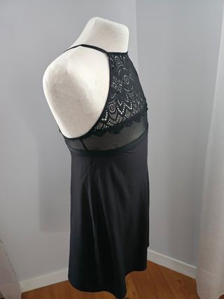 Camisón negro lencero