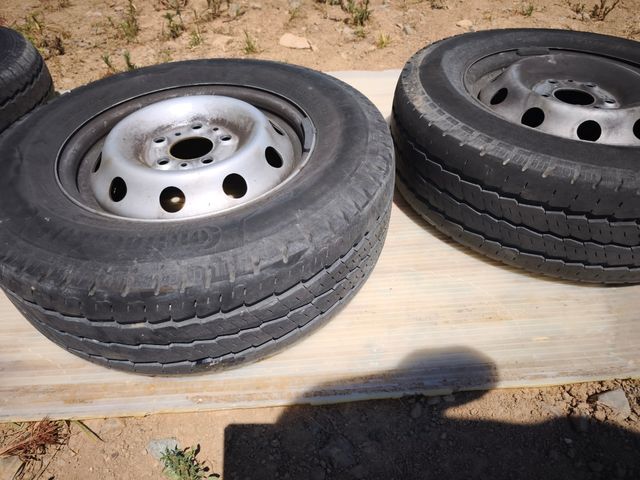 4 Llantas 15 pulgadas de Fiat Ducato 2018 5 x 118.