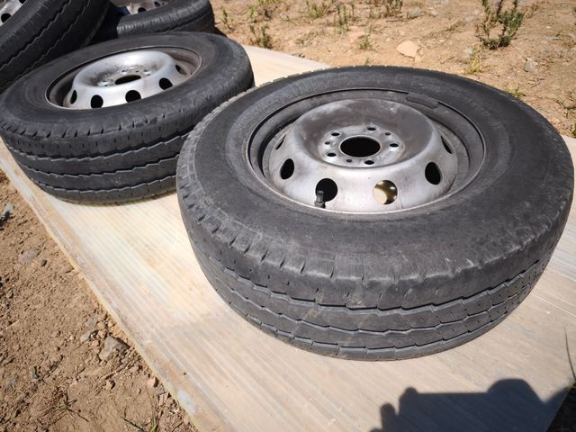 4 Llantas 15 pulgadas de Fiat Ducato 2018 5 x 118.