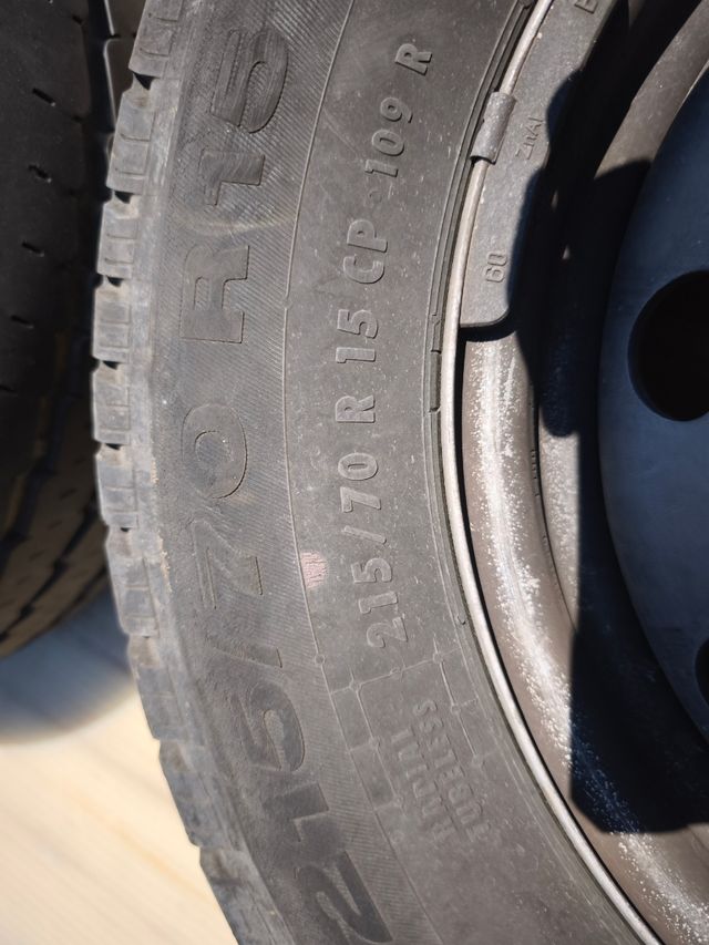 4 Llantas 15 pulgadas de Fiat Ducato 2018 5 x 118.