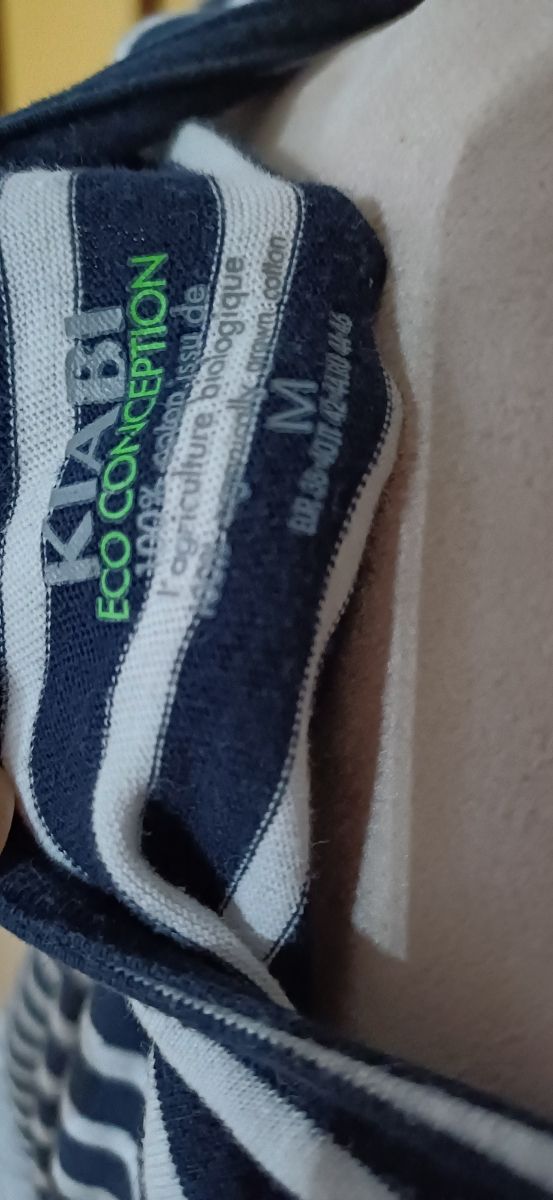 Camiseta rayas marineras manga 3/4