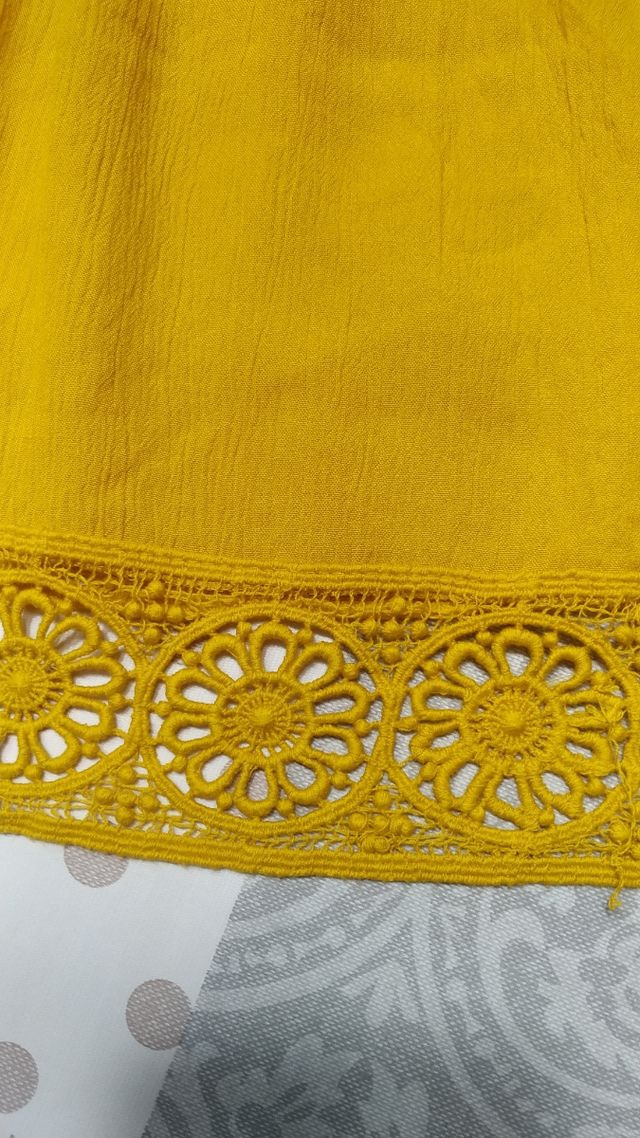 Blusa Amarilla Kiabi - Talla M