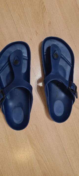 Sandalias Birkenstock azules nº35