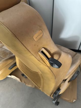 Asientos cuero beige Audi A3 8L 