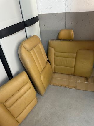 Asientos cuero beige Audi A3 8L 