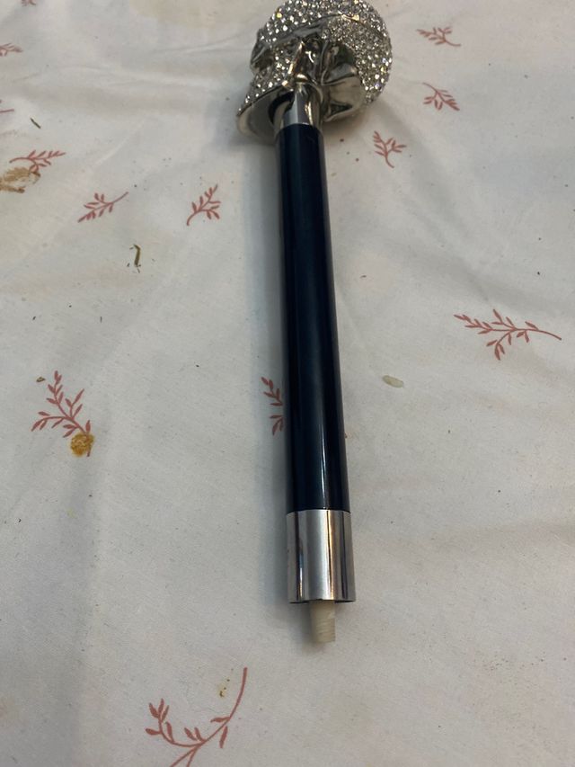 Bastón Calavera Swarovski