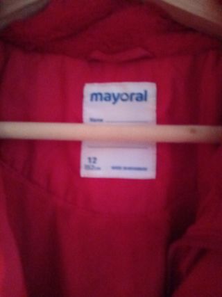 Chaqueta Mayoral niña roja - Talla 12