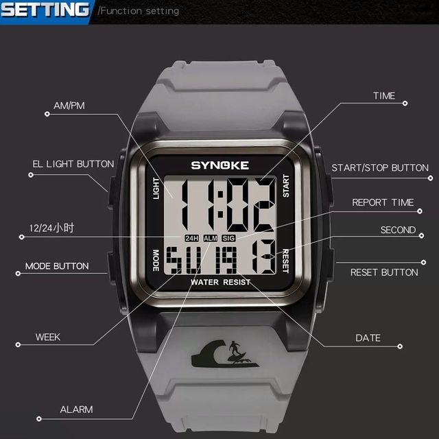 Reloj Casual multifuncion Caballero