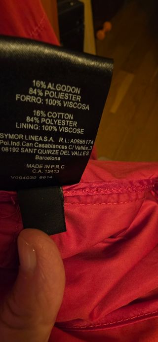Chaqueta Javier Simorra roja