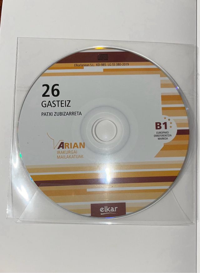 Gasteiz (+ CD audioa): Arian B1. Irakurgaiak