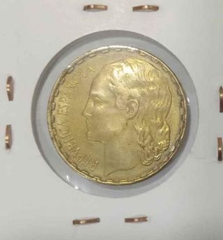 Moneda 1 Peseta España 1937
