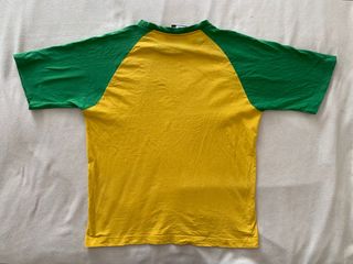 Camiseta Puma Brasil Talla L - Verde/Amarilla