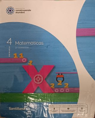 Matemáticas segundo trimestre cuarto de primaria