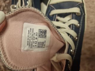 Converse altas azules, talla 38