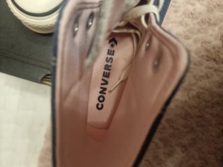 Converse altas azules, talla 38