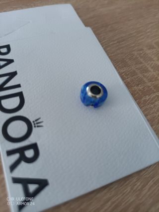 2 Charms Pandora - Azul y Rosa