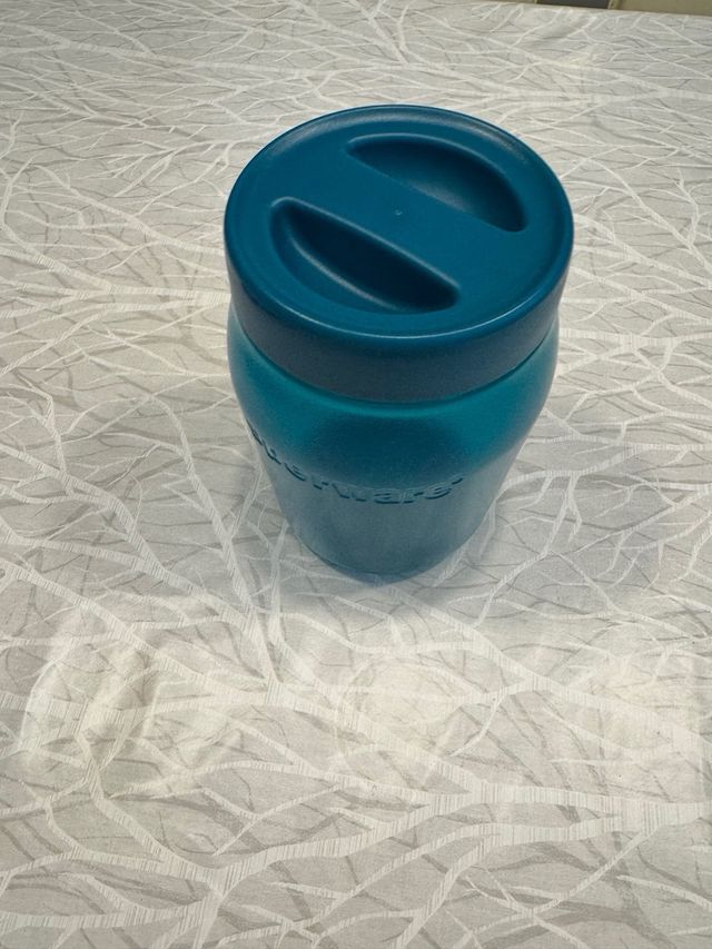 Recipiente tinaja Tupperware teal