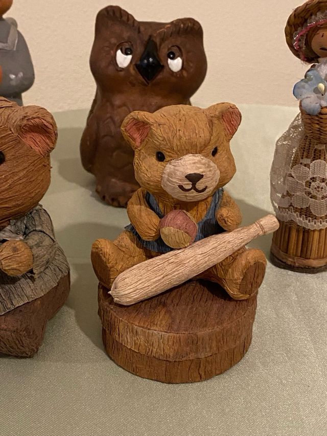 5 figuras decorativas vintage