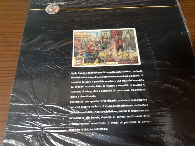 La natura in omaggio - figurina pubblicitaria