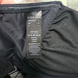 Costume intero Dorina nero tg.L