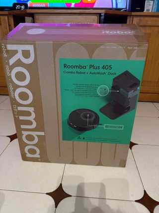 iRobot Roomba Plus 405 Combo con Base AutoWash