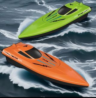 Barco RC juguete para niños – con luces y bocina
