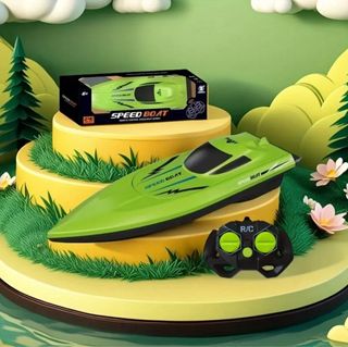 Barco RC juguete para niños – con luces y bocina