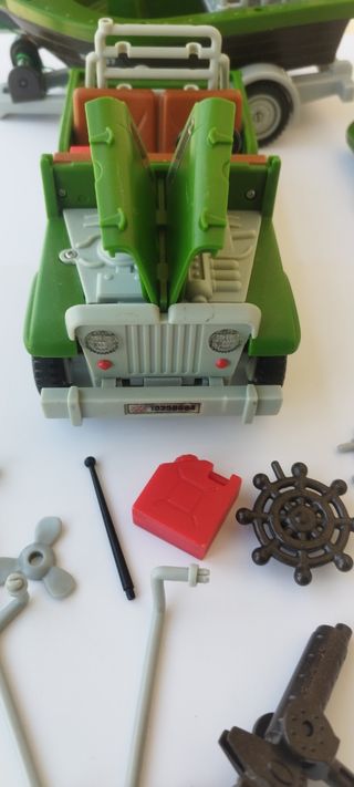 Todoterreno con lancha Disney Héroes - Tarzán