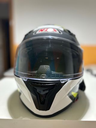 Casco moto NZI + Intercomunicador Lexin G2P