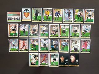 Lote Cromos Valencia CF 1999 Mundicromo 