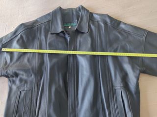 Cazadora cuero negra XL Talla 58- Nueva