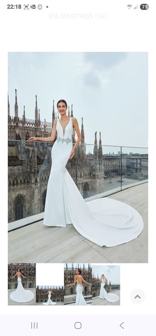 Vestido novia Demetrios - Talla 1141