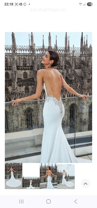 Vestido novia Demetrios - Talla 1141