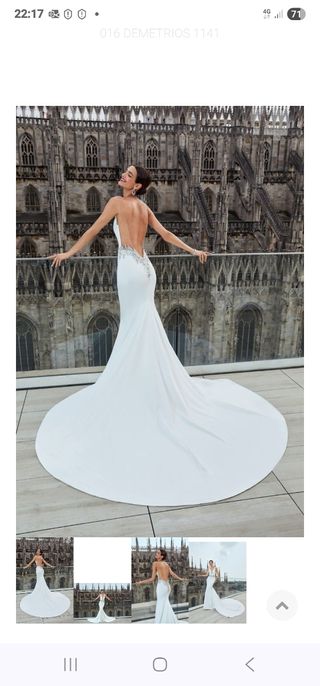 Vestido novia Demetrios - Talla 1141