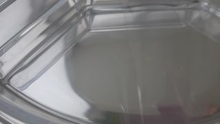 Antipastiera inox cristallo - 1 pz