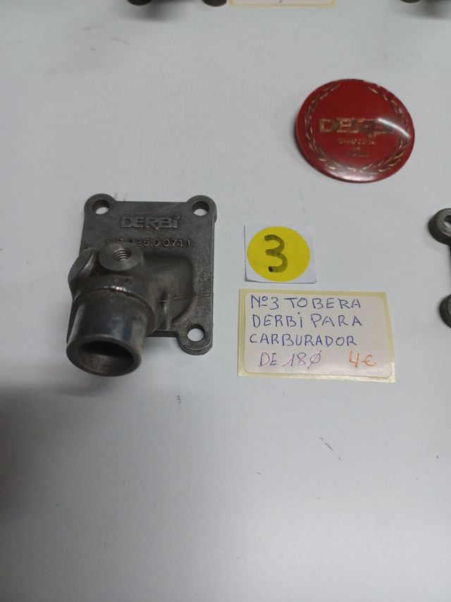 Lote 4 toberas carburador Derbi 49cc Ref.22099