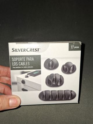 Organizadores cables SilverCrest (17uds)