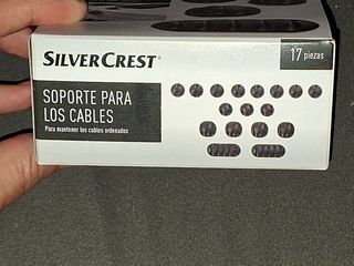 Organizadores cables SilverCrest (17uds)