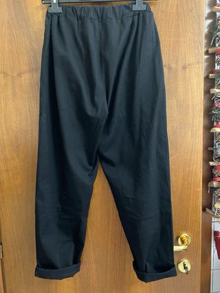 Pantaloni donna neri elasticizzati