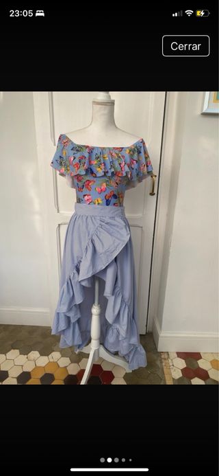 Espectacular Falda pareo mil rayas TU Énfasis