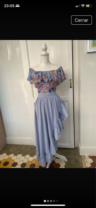 Espectacular Falda pareo mil rayas TU Énfasis