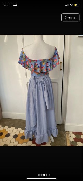 Espectacular Falda pareo mil rayas TU Énfasis