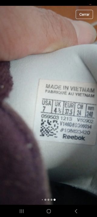 Reebok Classic - Marrón - 37.5