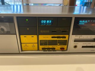 Precioso Denon DR-M3 Deck Cassette 3 Cabezales