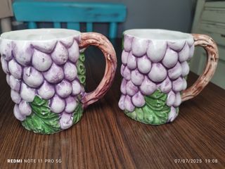 5 Tazas Vintage Bassano